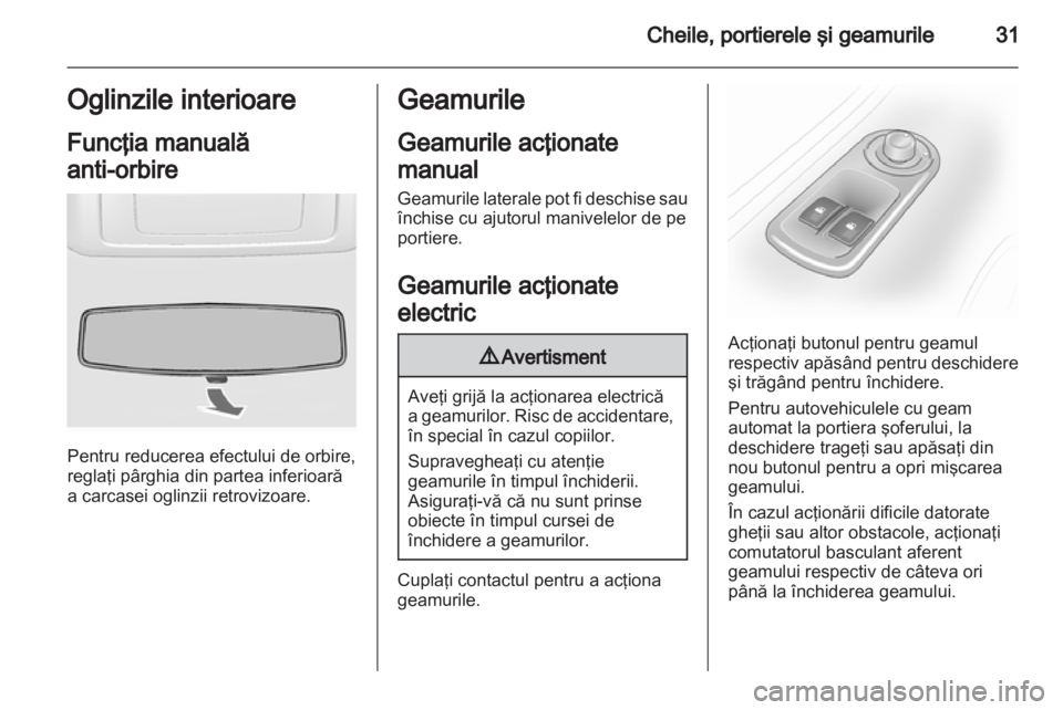 OPEL MOVANO_B 2012  Manual de utilizare (in Romanian) 