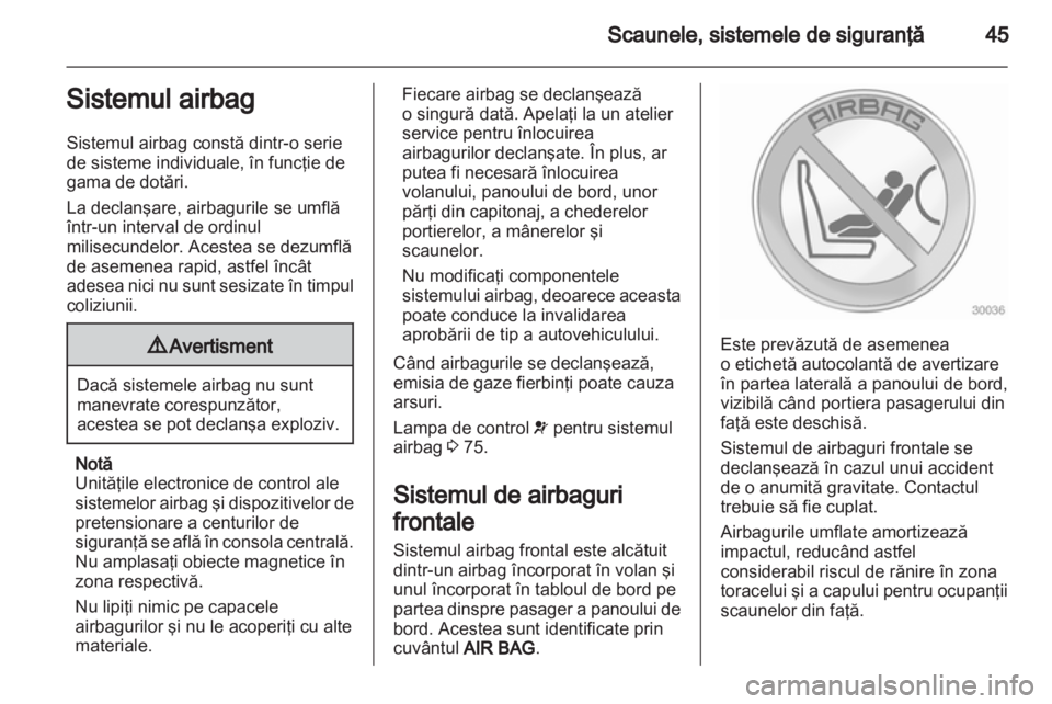 OPEL MOVANO_B 2012  Manual de utilizare (in Romanian) 