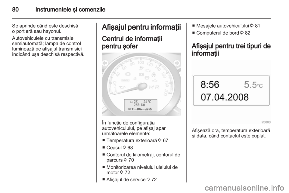 OPEL MOVANO_B 2012  Manual de utilizare (in Romanian) 