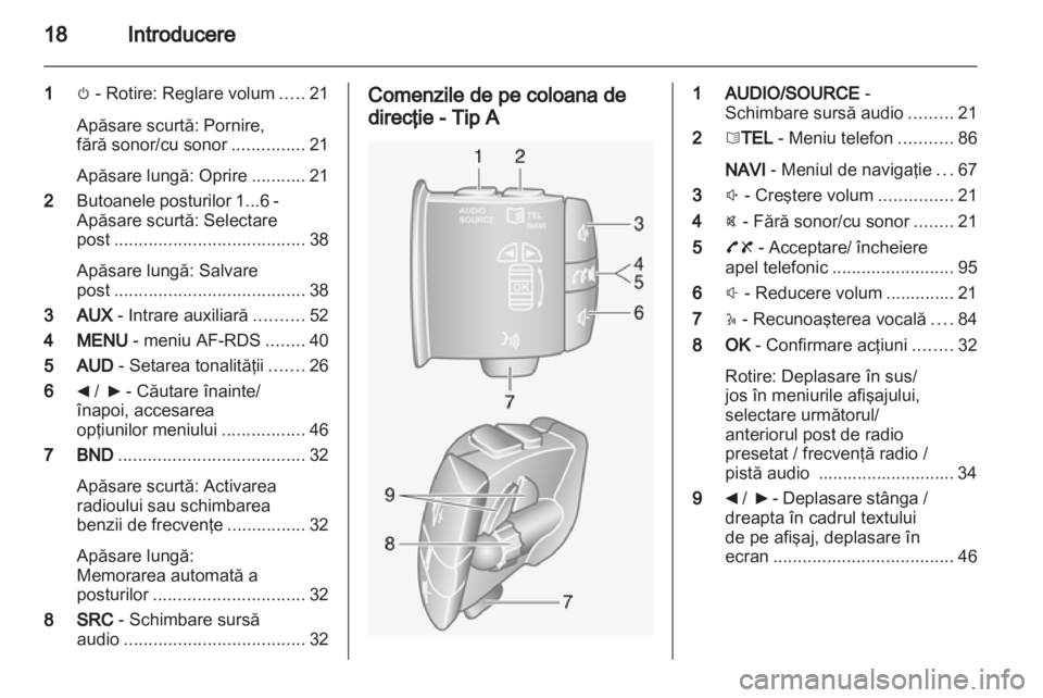 OPEL MOVANO_B 2012.5  Manual pentru sistemul Infotainment (in Romanian) 