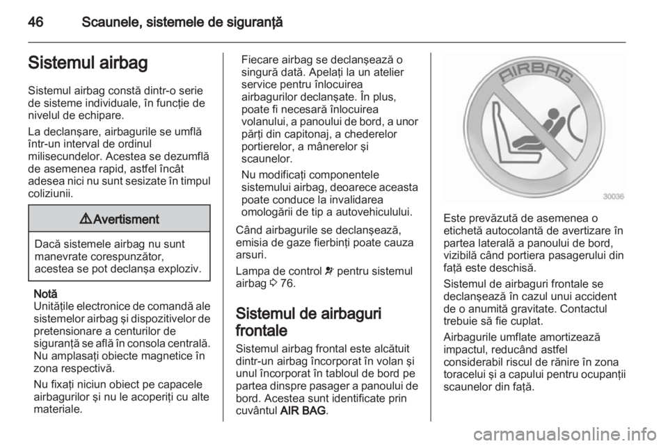 OPEL MOVANO_B 2012.5  Manual de utilizare (in Romanian) 