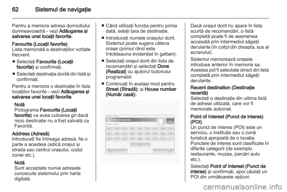 OPEL MOVANO_B 2013.5  Manual pentru sistemul Infotainment (in Romanian) 