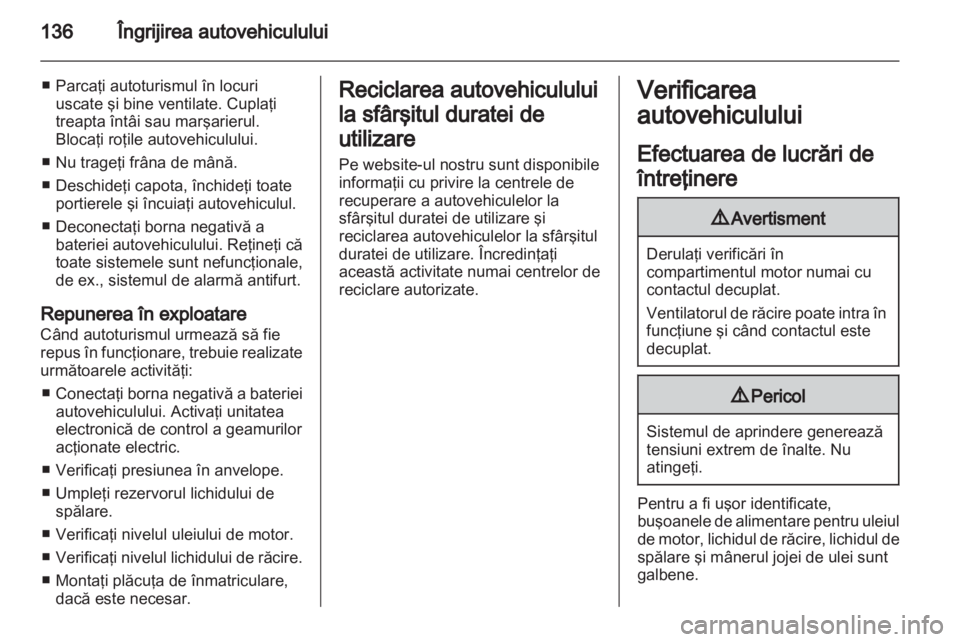 OPEL MOVANO_B 2013.5  Manual de utilizare (in Romanian) 