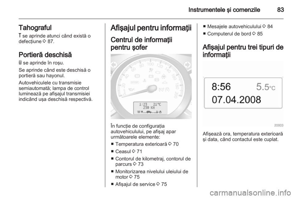 OPEL MOVANO_B 2013.5  Manual de utilizare (in Romanian) 