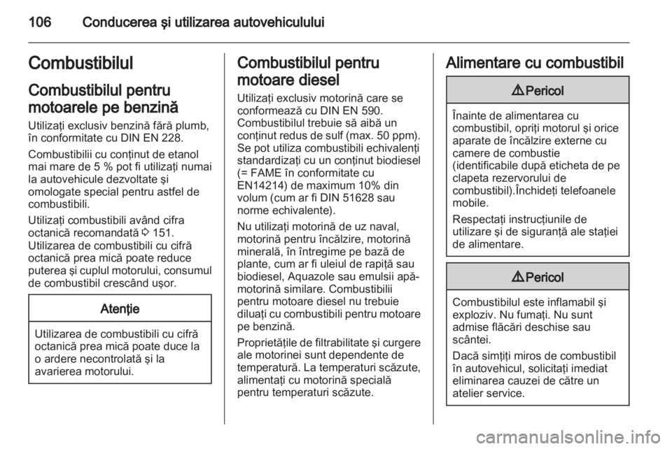 OPEL VIVARO 2011  Manual de utilizare (in Romanian) 