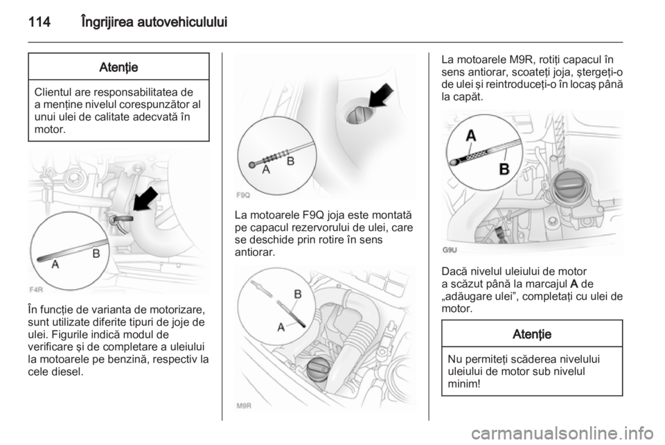 OPEL VIVARO 2011  Manual de utilizare (in Romanian) 