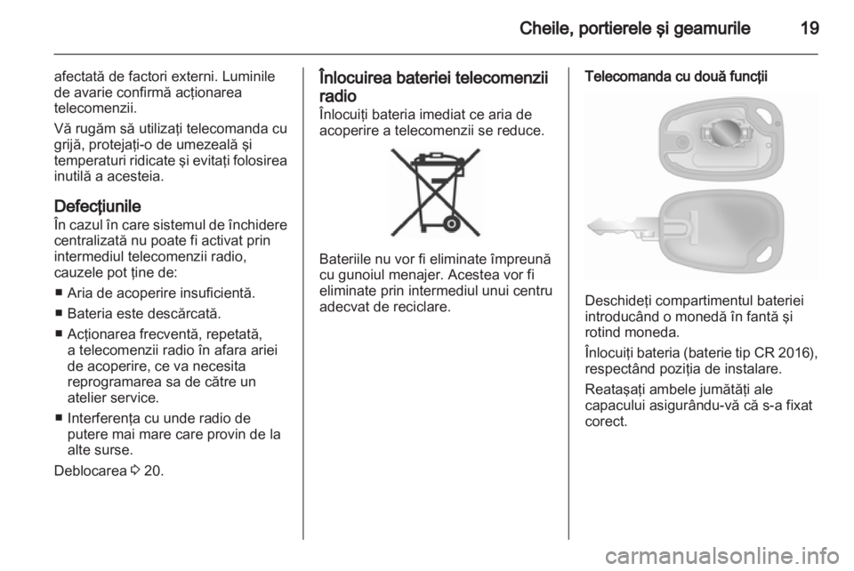OPEL VIVARO 2011  Manual de utilizare (in Romanian) 