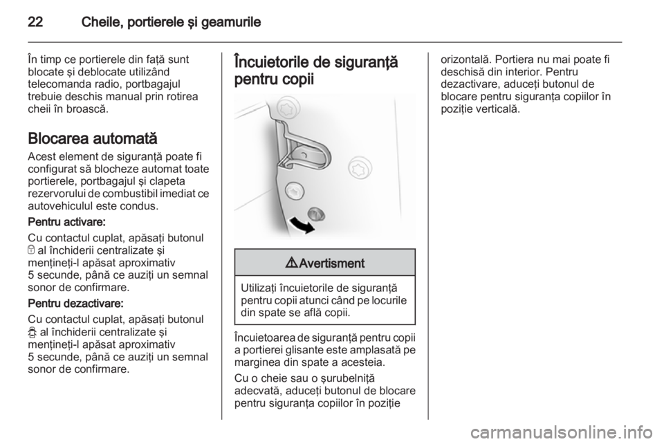 OPEL VIVARO 2011  Manual de utilizare (in Romanian) 