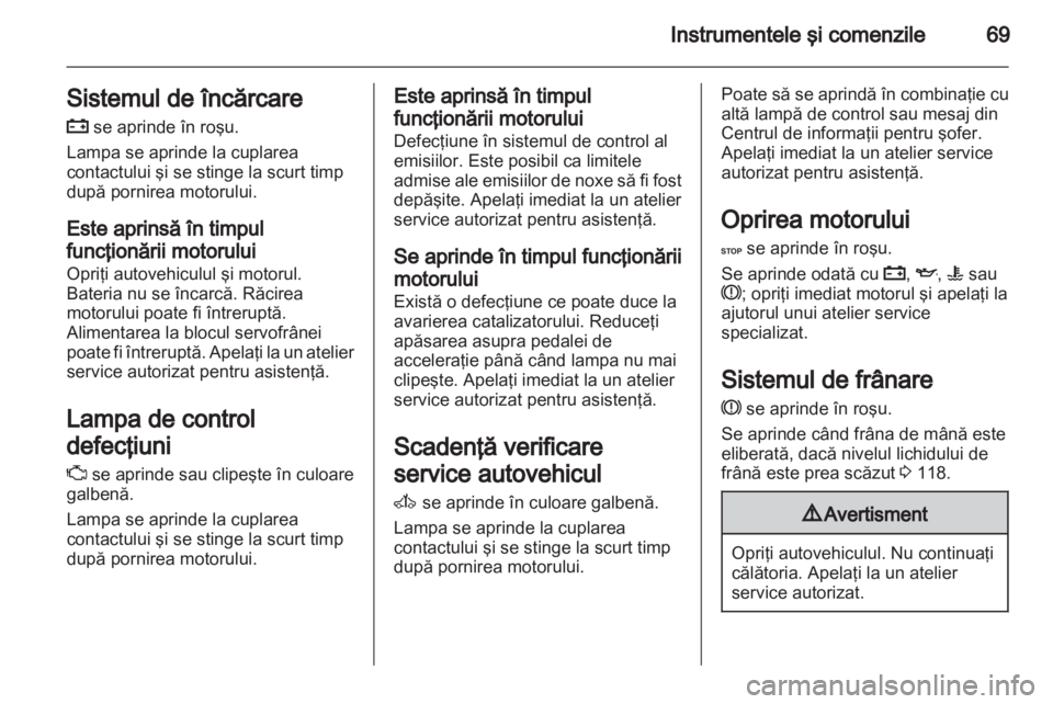 OPEL VIVARO 2011  Manual de utilizare (in Romanian) 