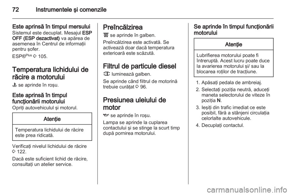 OPEL VIVARO 2011.5  Manual de utilizare (in Romanian) 