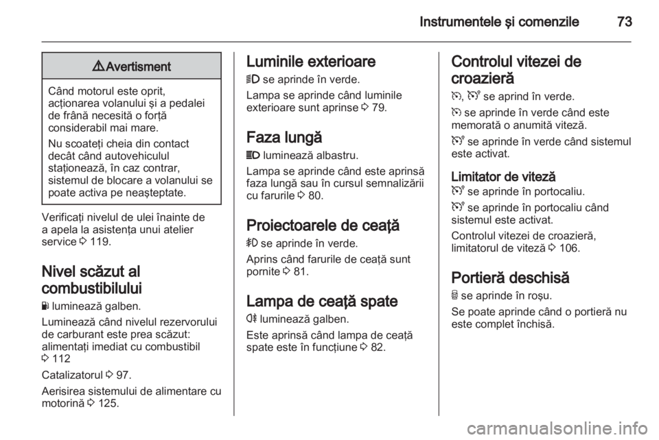OPEL VIVARO 2011.5  Manual de utilizare (in Romanian) 