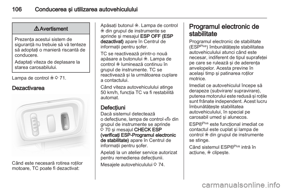OPEL VIVARO 2012  Manual de utilizare (in Romanian) 