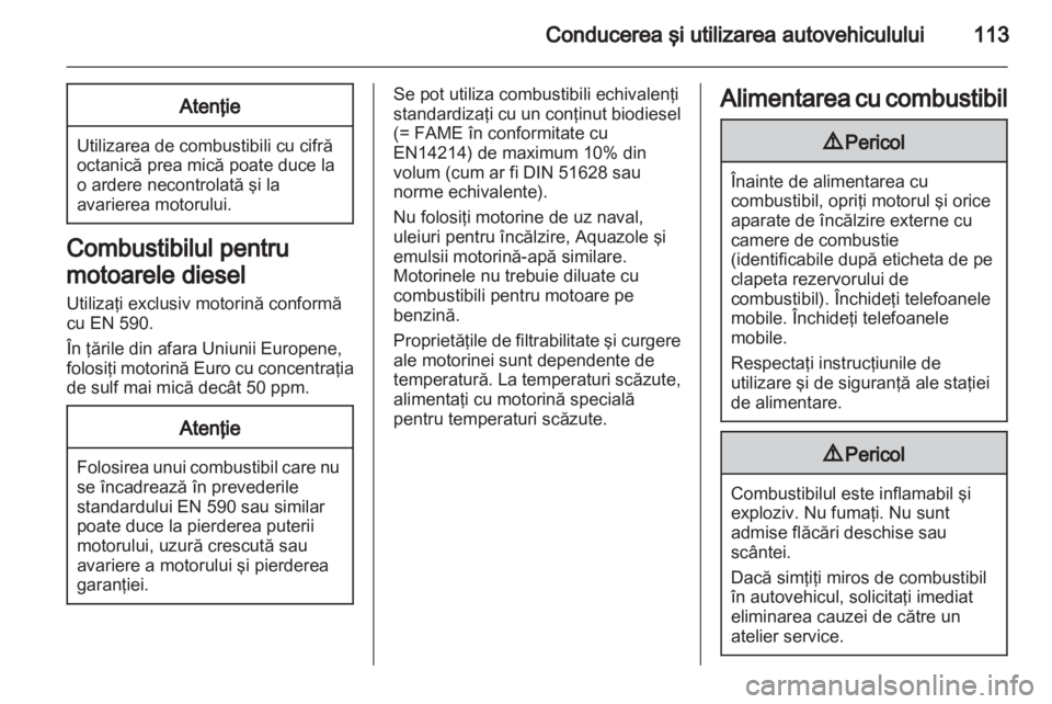 OPEL VIVARO 2012  Manual de utilizare (in Romanian) 