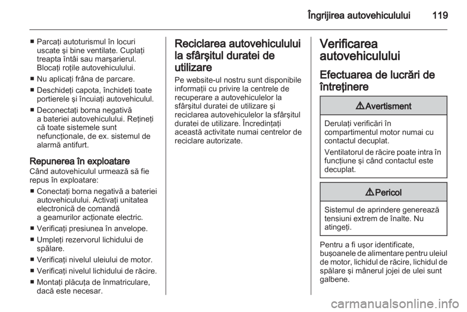 OPEL VIVARO 2012  Manual de utilizare (in Romanian) 