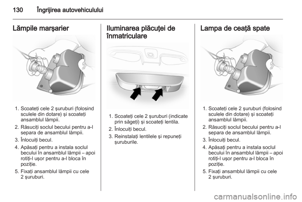 OPEL VIVARO 2012  Manual de utilizare (in Romanian) 