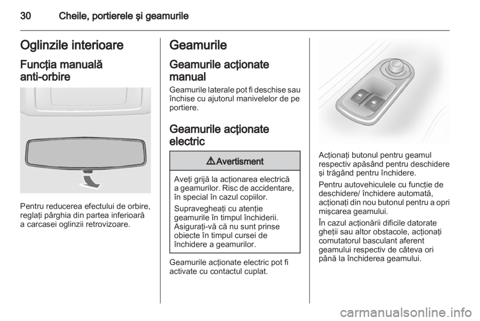 OPEL VIVARO 2012  Manual de utilizare (in Romanian) 