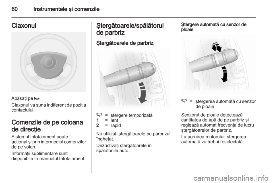OPEL VIVARO 2012  Manual de utilizare (in Romanian) 