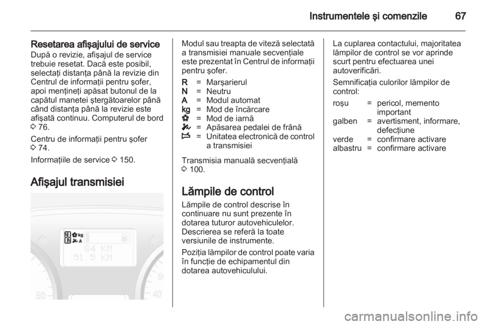 OPEL VIVARO 2012  Manual de utilizare (in Romanian) 