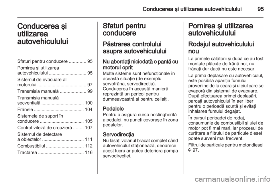 OPEL VIVARO 2012  Manual de utilizare (in Romanian) 