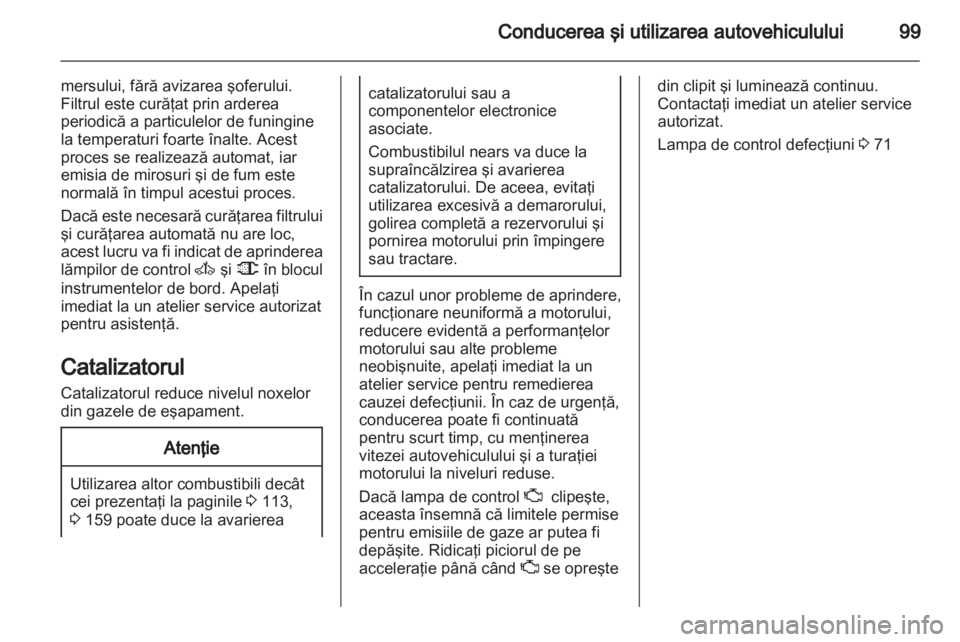 OPEL VIVARO 2013  Manual de utilizare (in Romanian) 