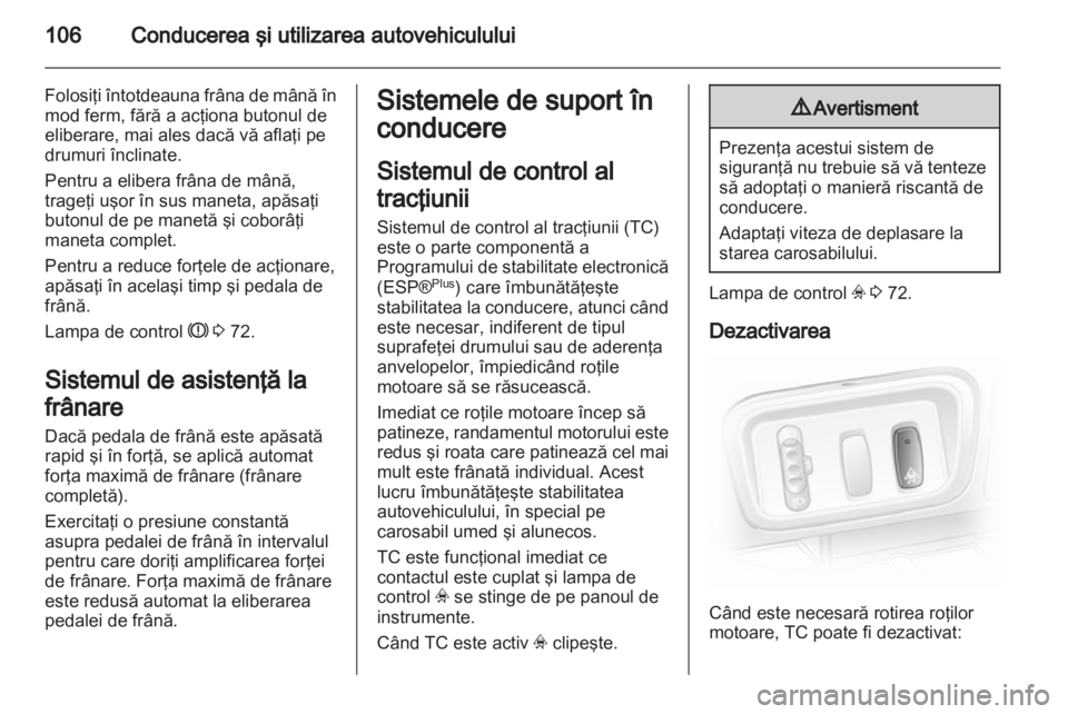 OPEL VIVARO 2013  Manual de utilizare (in Romanian) 