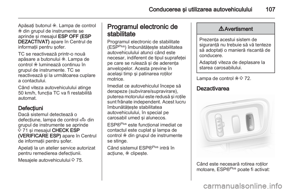 OPEL VIVARO 2013  Manual de utilizare (in Romanian) 
