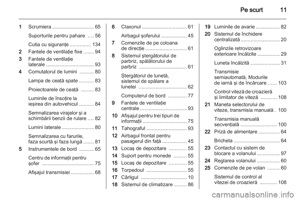OPEL VIVARO 2013  Manual de utilizare (in Romanian) 