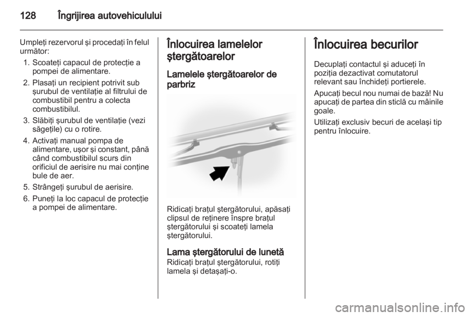 OPEL VIVARO 2013  Manual de utilizare (in Romanian) 