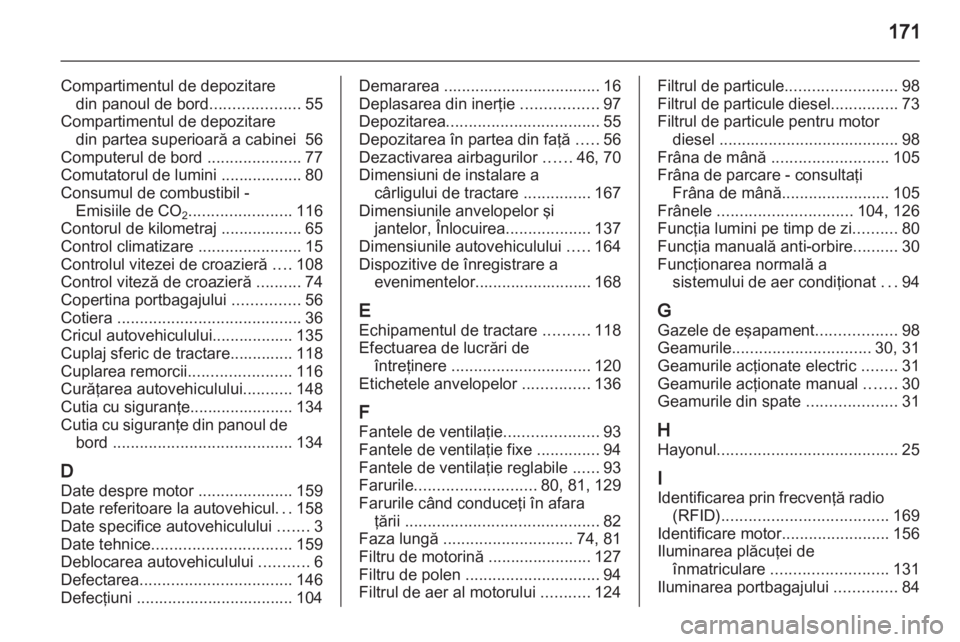 OPEL VIVARO 2013  Manual de utilizare (in Romanian) 
