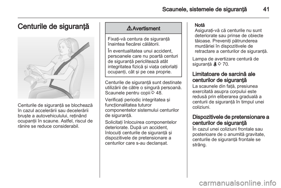 OPEL VIVARO 2013  Manual de utilizare (in Romanian) 