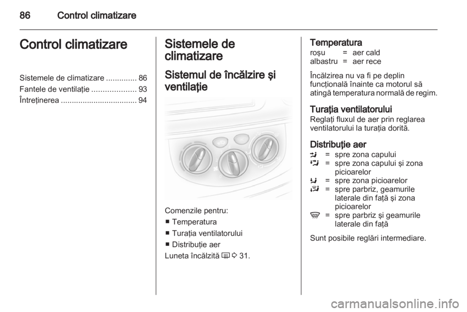 OPEL VIVARO 2013  Manual de utilizare (in Romanian) 