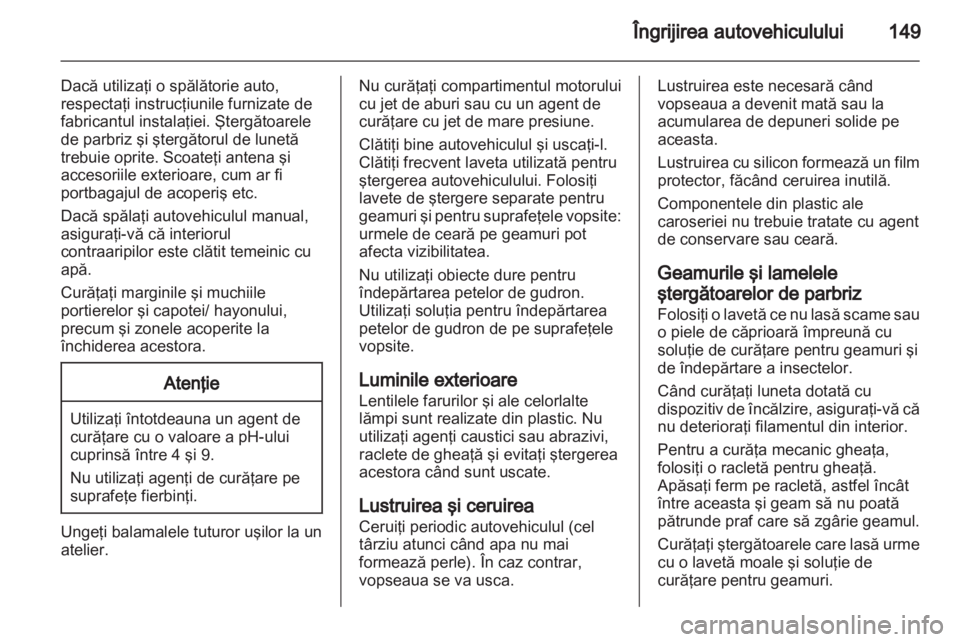 OPEL VIVARO 2013.5  Manual de utilizare (in Romanian) 