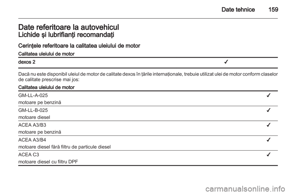 OPEL VIVARO 2013.5  Manual de utilizare (in Romanian) 