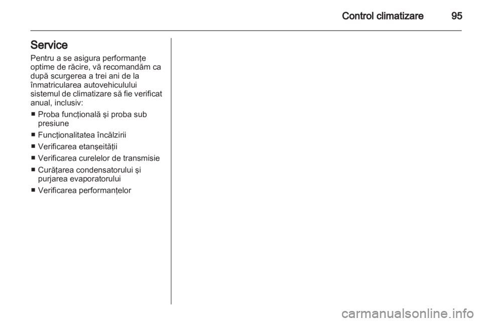 OPEL VIVARO 2013.5  Manual de utilizare (in Romanian) 