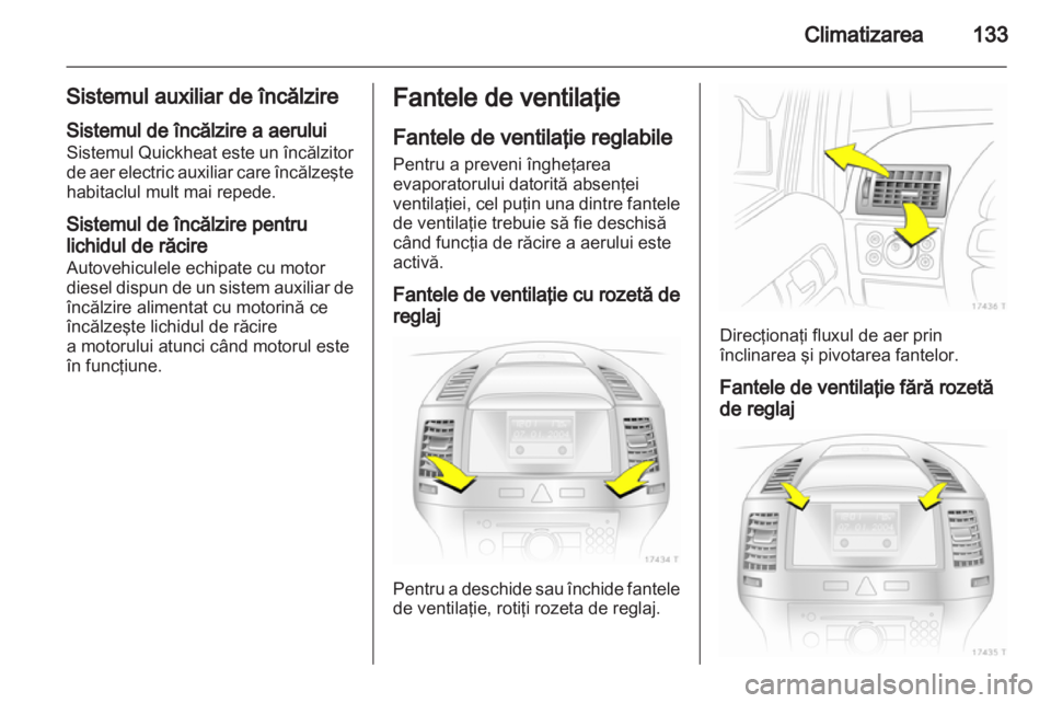 OPEL ZAFIRA 2010.5  Manual de utilizare (in Romanian) 