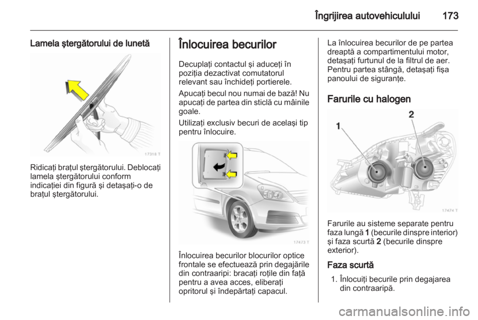 OPEL ZAFIRA 2010.5  Manual de utilizare (in Romanian) 