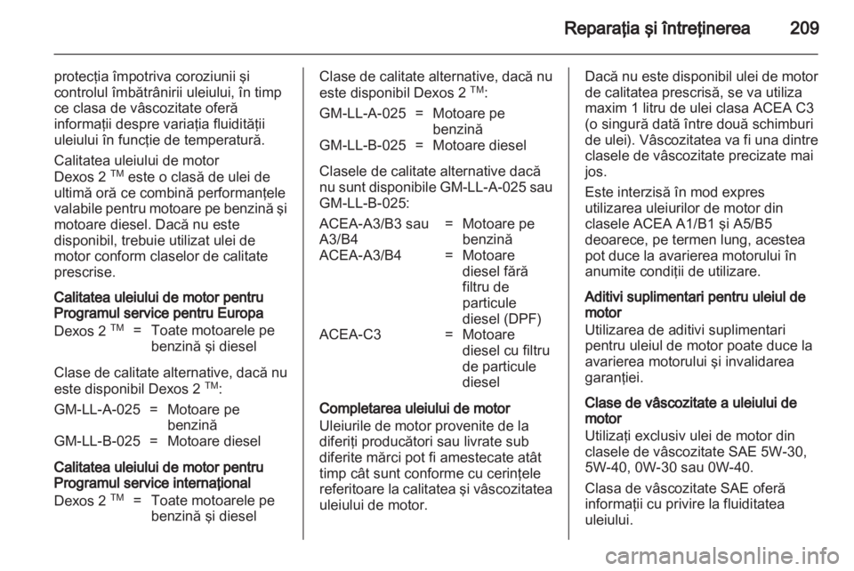 OPEL ZAFIRA 2010.5  Manual de utilizare (in Romanian) 