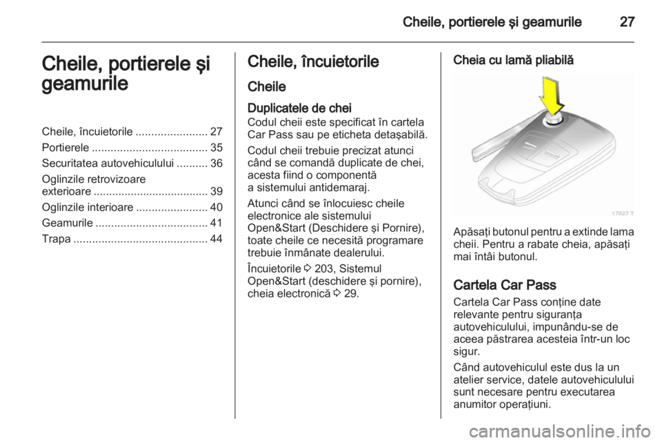 OPEL ZAFIRA 2010.5  Manual de utilizare (in Romanian) 