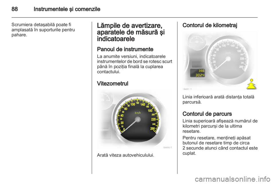 OPEL ZAFIRA 2010.5  Manual de utilizare (in Romanian) 