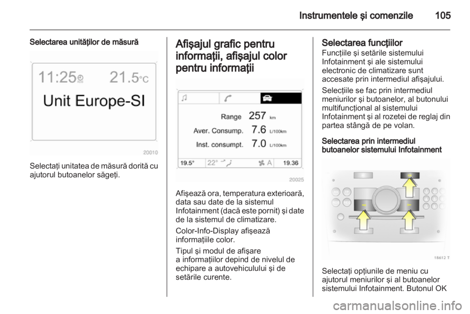 OPEL ZAFIRA 2011  Manual de utilizare (in Romanian) 