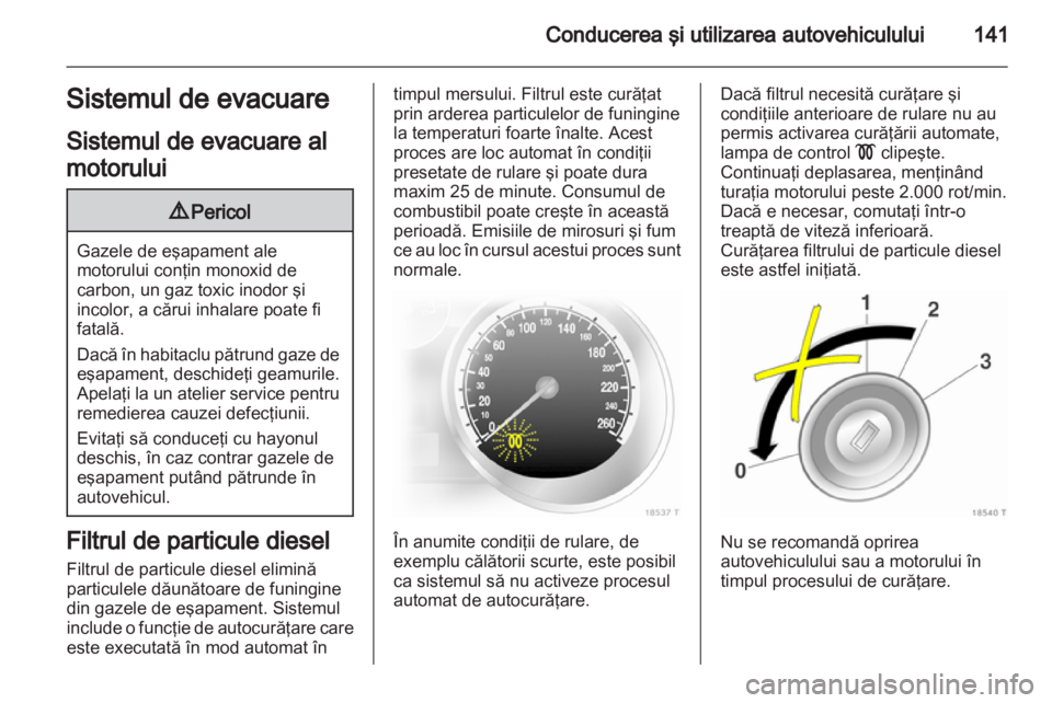 OPEL ZAFIRA 2011  Manual de utilizare (in Romanian) 