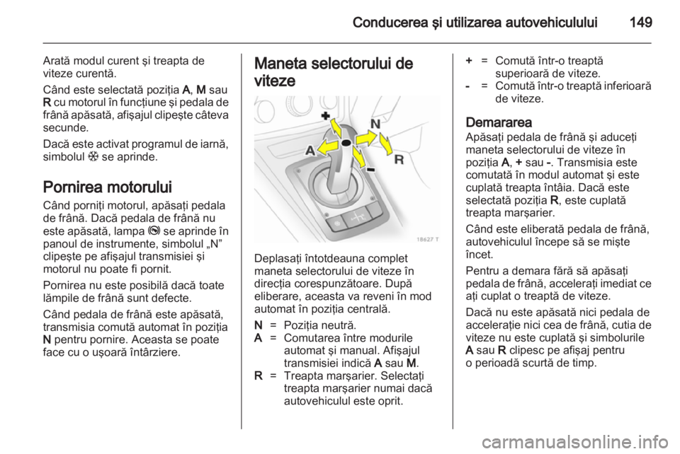 OPEL ZAFIRA 2011  Manual de utilizare (in Romanian) 