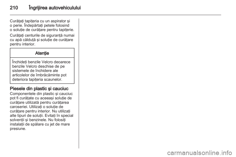 OPEL ZAFIRA 2011  Manual de utilizare (in Romanian) 