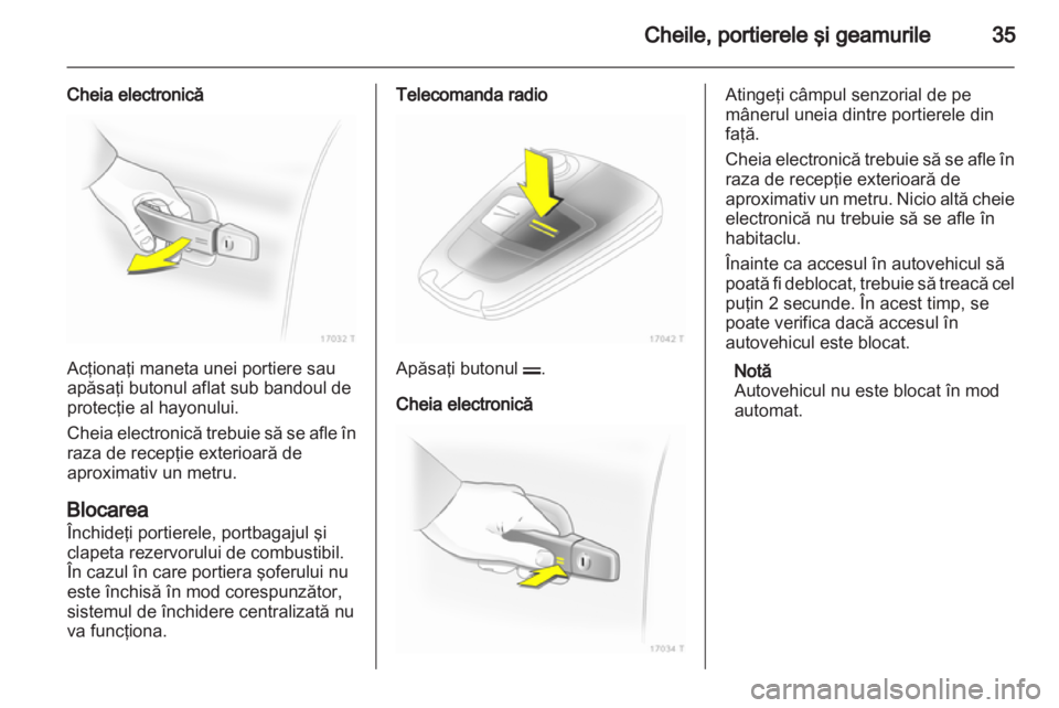 OPEL ZAFIRA 2011  Manual de utilizare (in Romanian) 