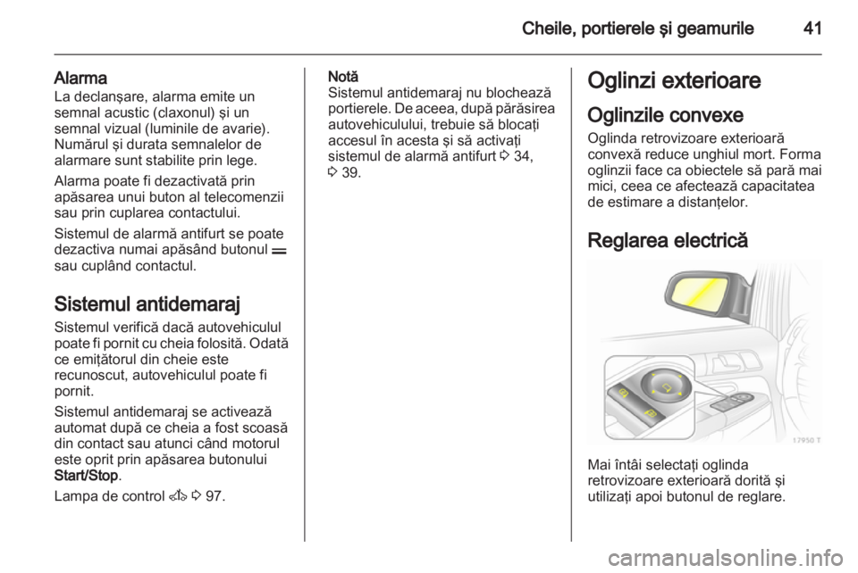 OPEL ZAFIRA 2011  Manual de utilizare (in Romanian) 