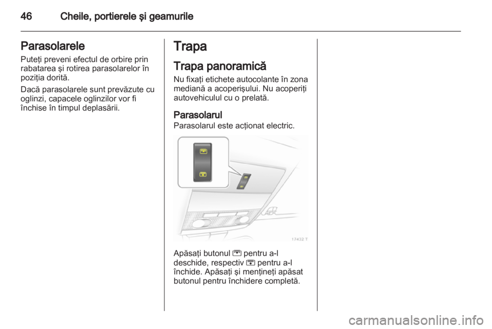 OPEL ZAFIRA 2011  Manual de utilizare (in Romanian) 