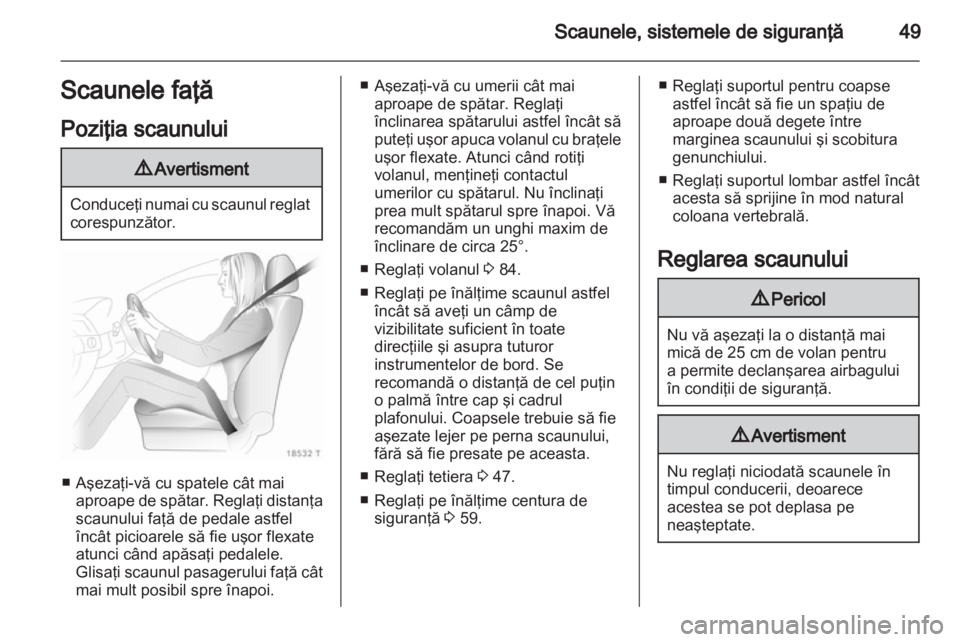 OPEL ZAFIRA 2011  Manual de utilizare (in Romanian) 