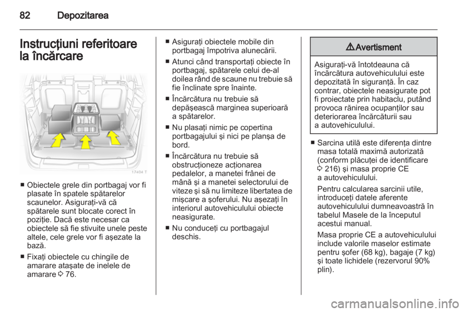 OPEL ZAFIRA 2011  Manual de utilizare (in Romanian) 