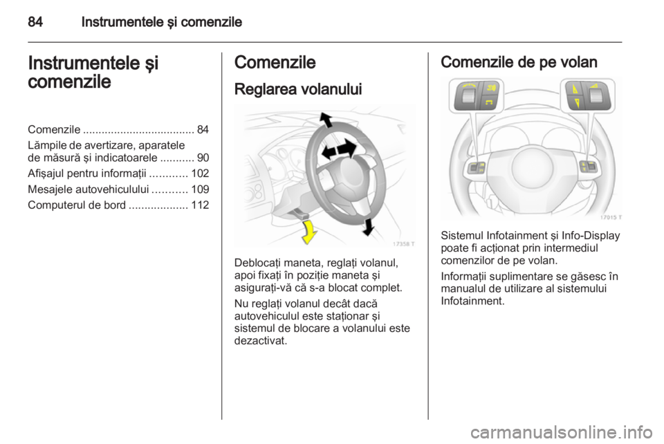 OPEL ZAFIRA 2011  Manual de utilizare (in Romanian) 