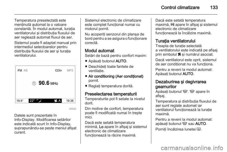 OPEL ZAFIRA 2011.5  Manual de utilizare (in Romanian) 